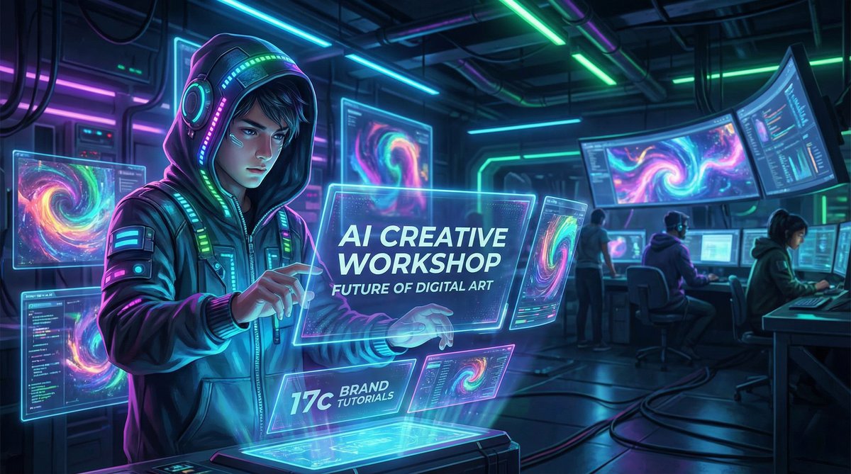 17c AI绘画视频教程 - 数字艺术